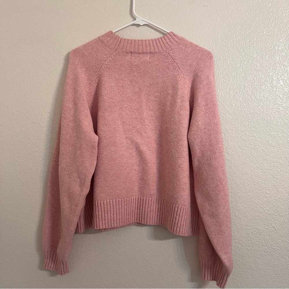 Adore Pink Sweater old navy girly chic boxy pullover soft girl aesthetic - Picture 7 of 9
